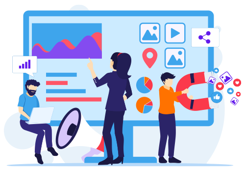 Social Media Monitoring Reporting iamge