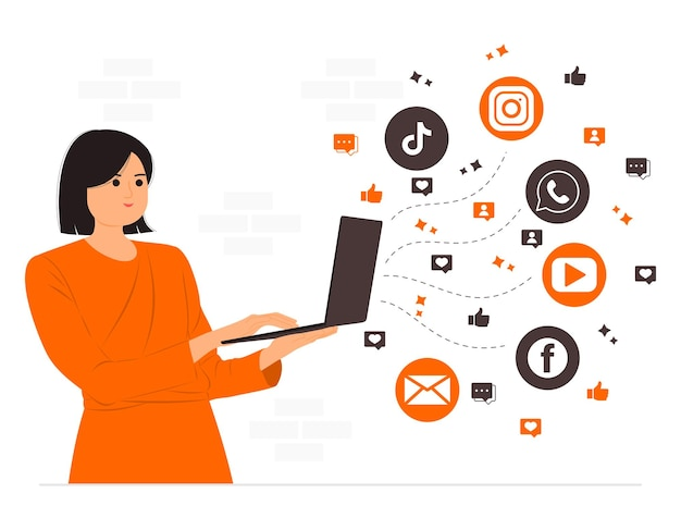 illustration social media concept 598748 369